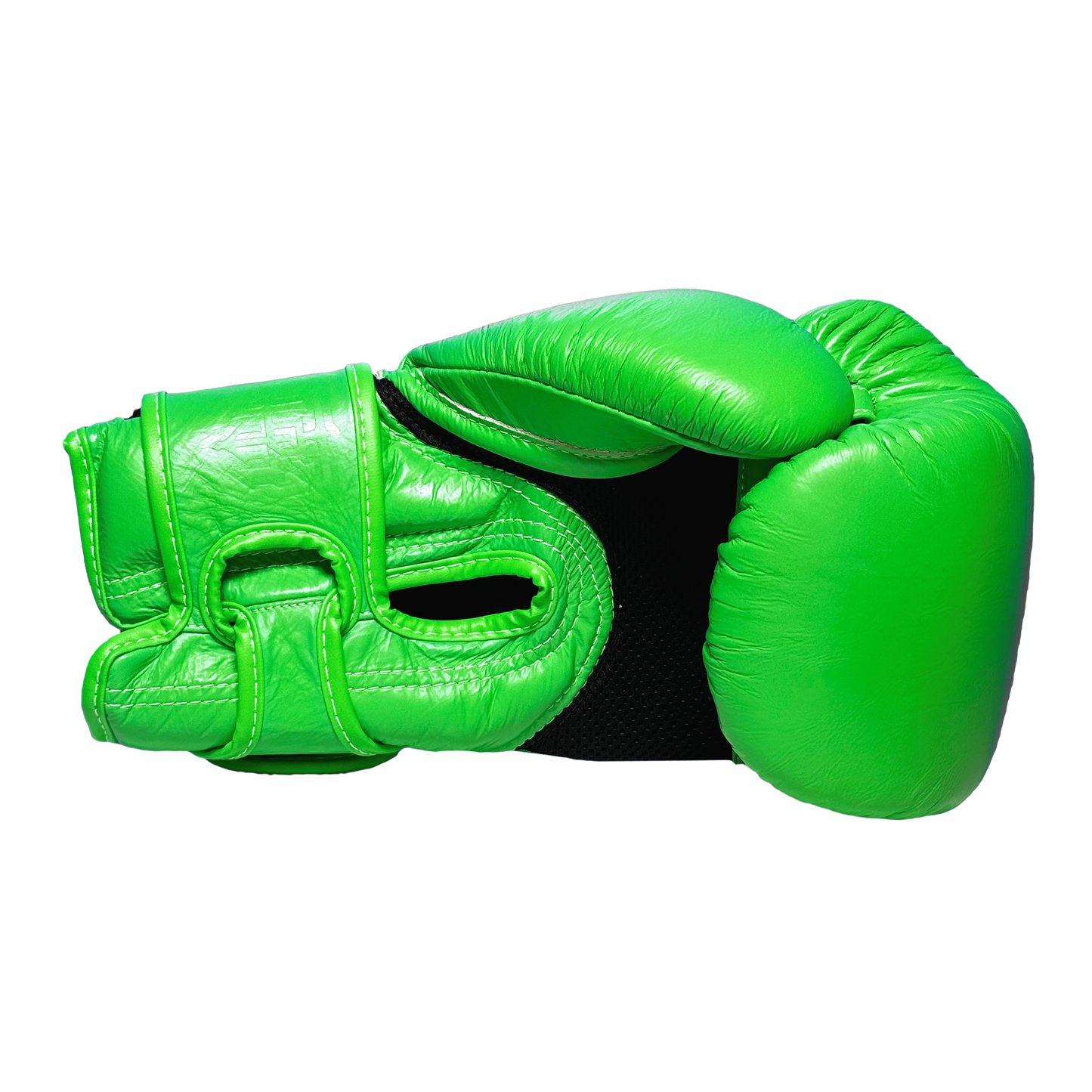 Top King Boxhandschuhe "Double Lock" Neon Green
