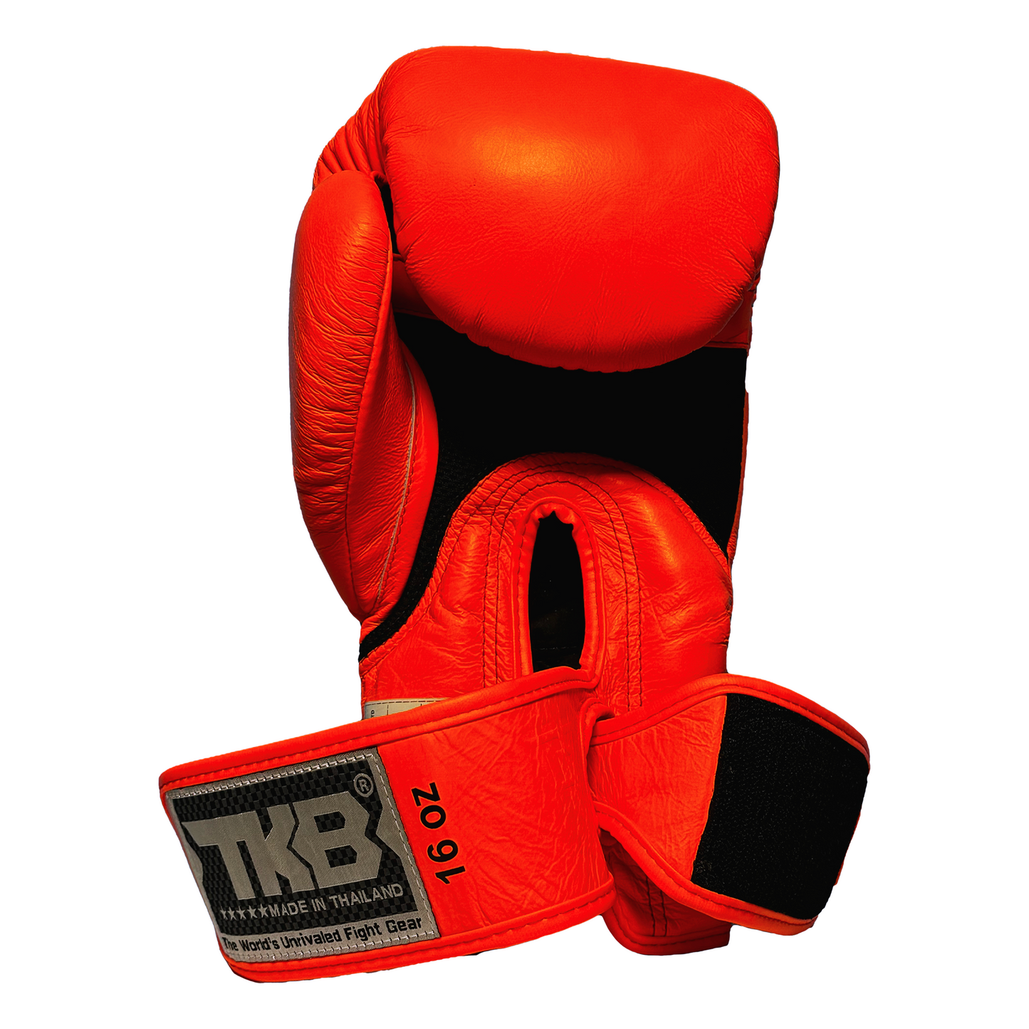 Top King Boxhandschuhe "Double Lock" Neon Orange