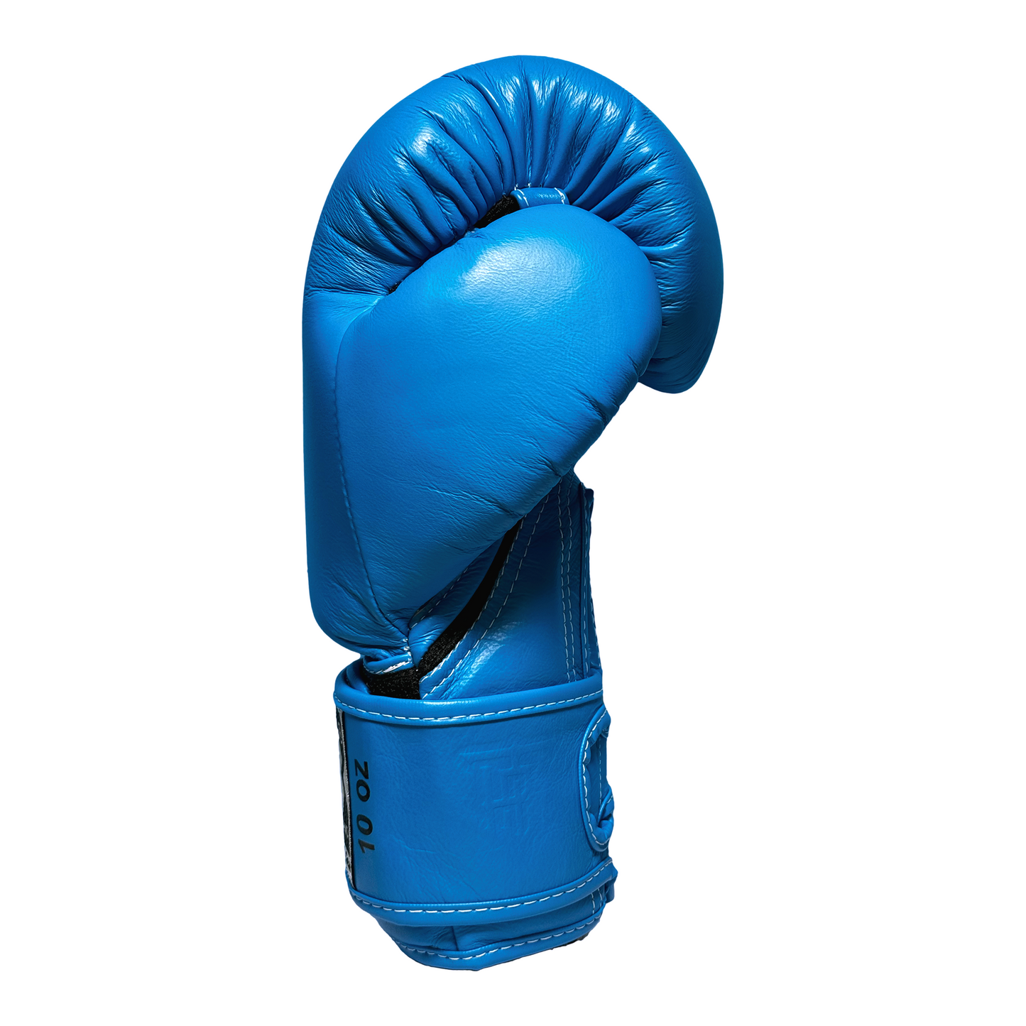 Top King Boxhandschuhe "Double Lock" Neon Blue