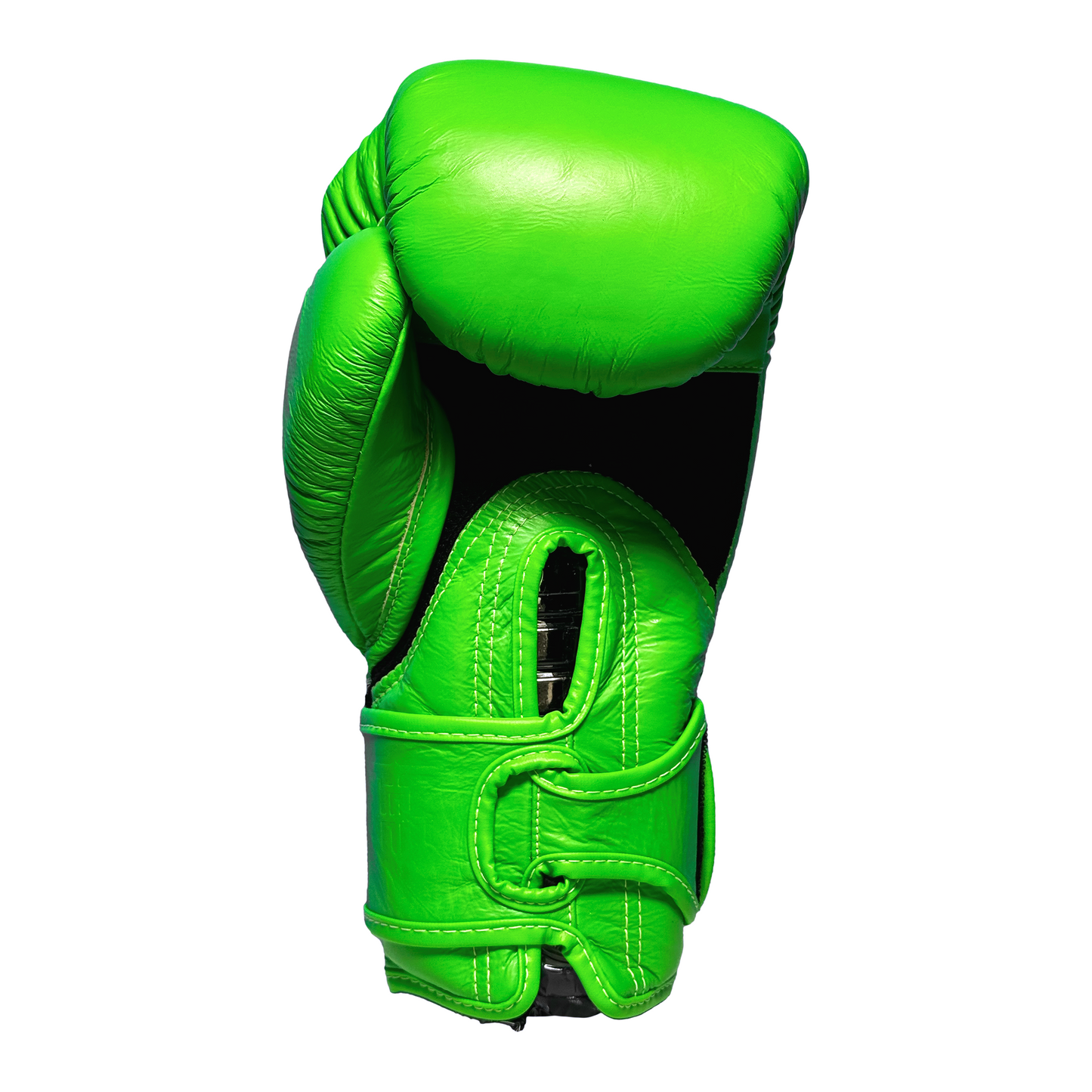Top King Boxhandschuhe "Double Lock" Neon Green