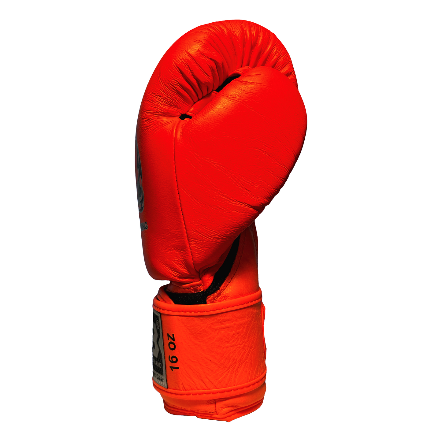 Top King Boxhandschuhe "Double Lock" Neon Orange
