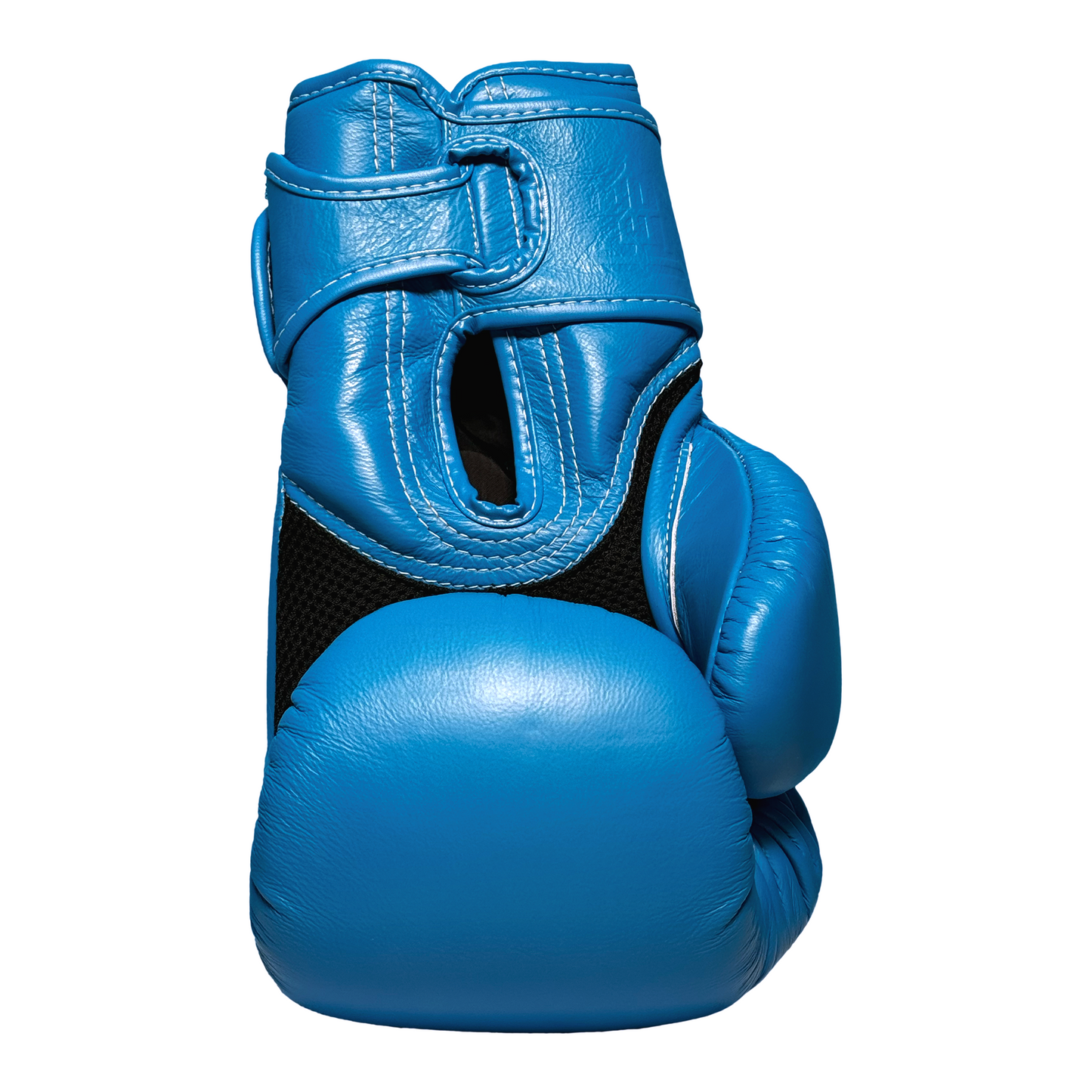 Top King Boxhandschuhe "Double Lock" Neon Blue