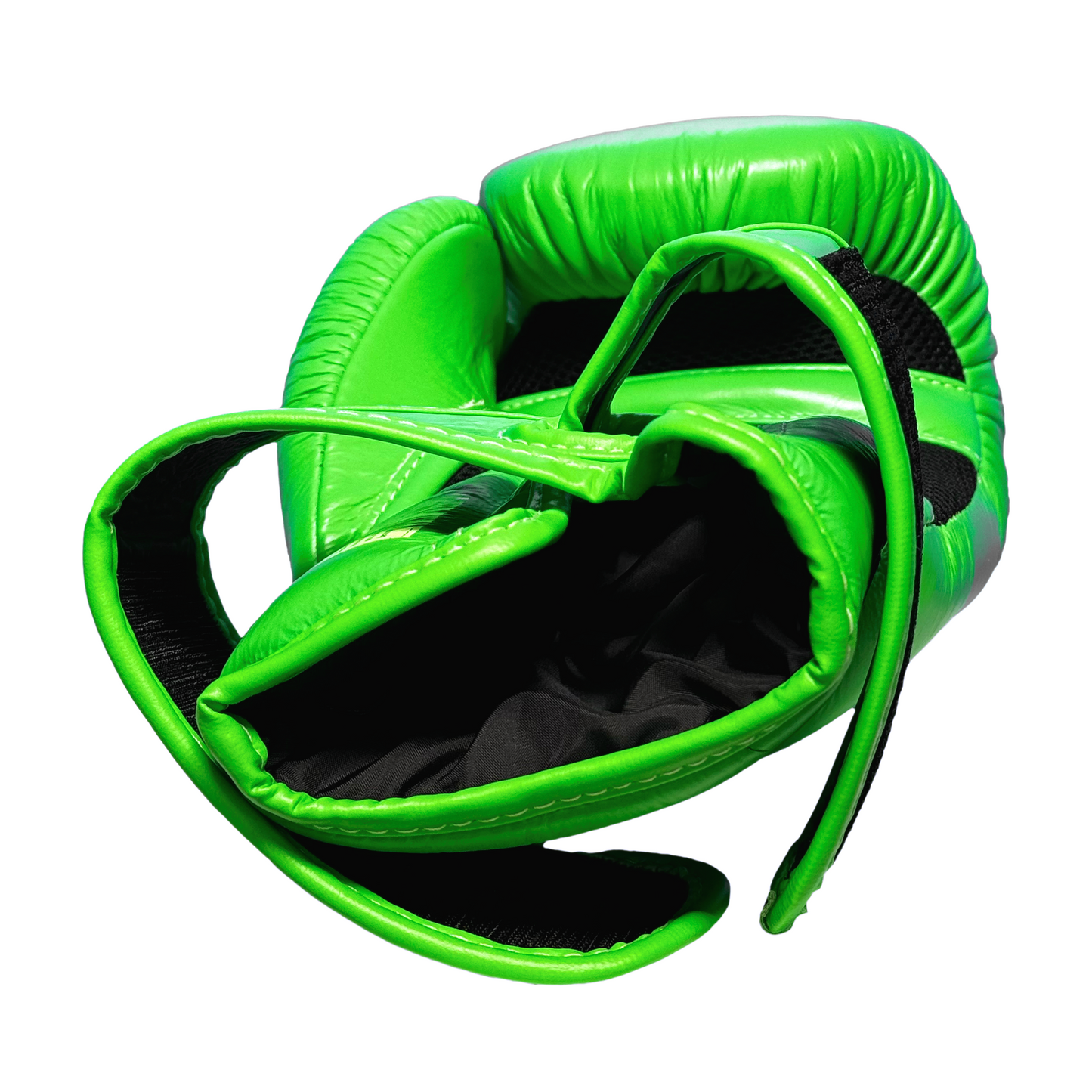 Top King Boxhandschuhe "Double Lock" Neon Green