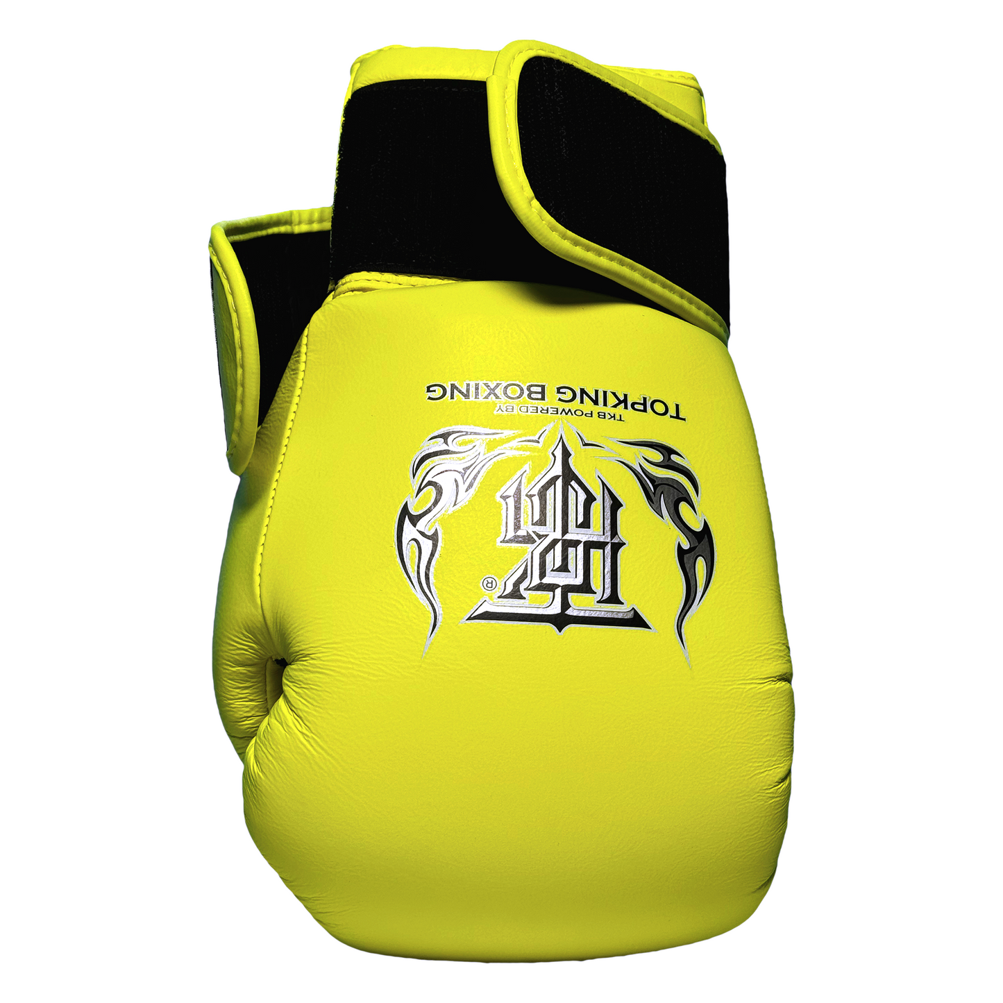 Top King Boxhandschuhe "Double Lock" Neon Yellow