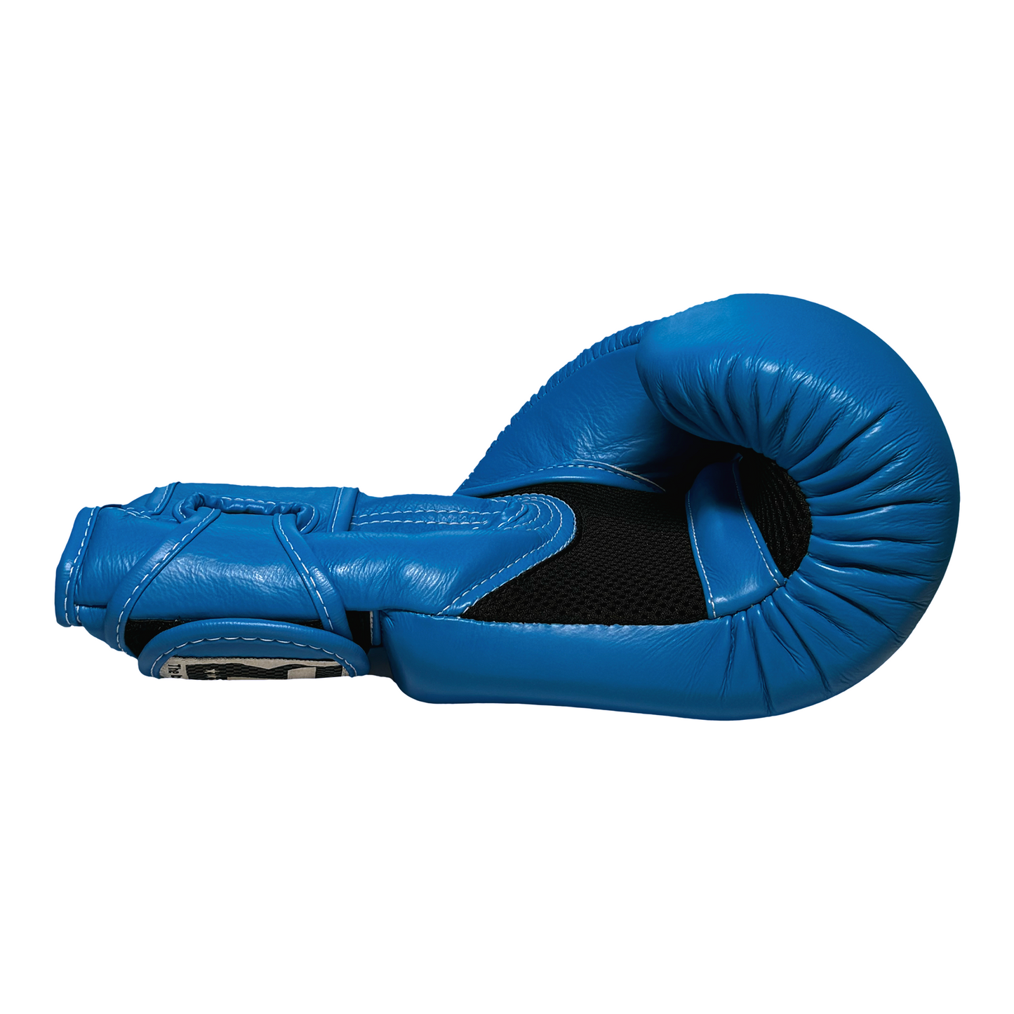 Top King Boxhandschuhe "Double Lock" Neon Blue