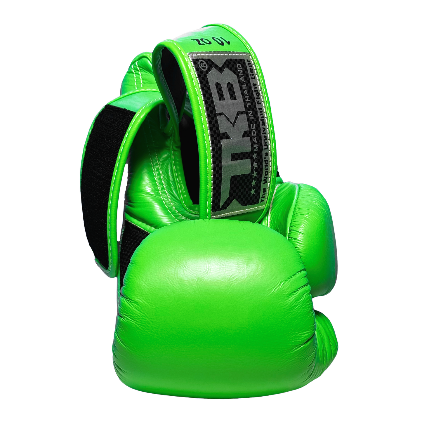 Top King Boxhandschuhe "Double Lock" Neon Green