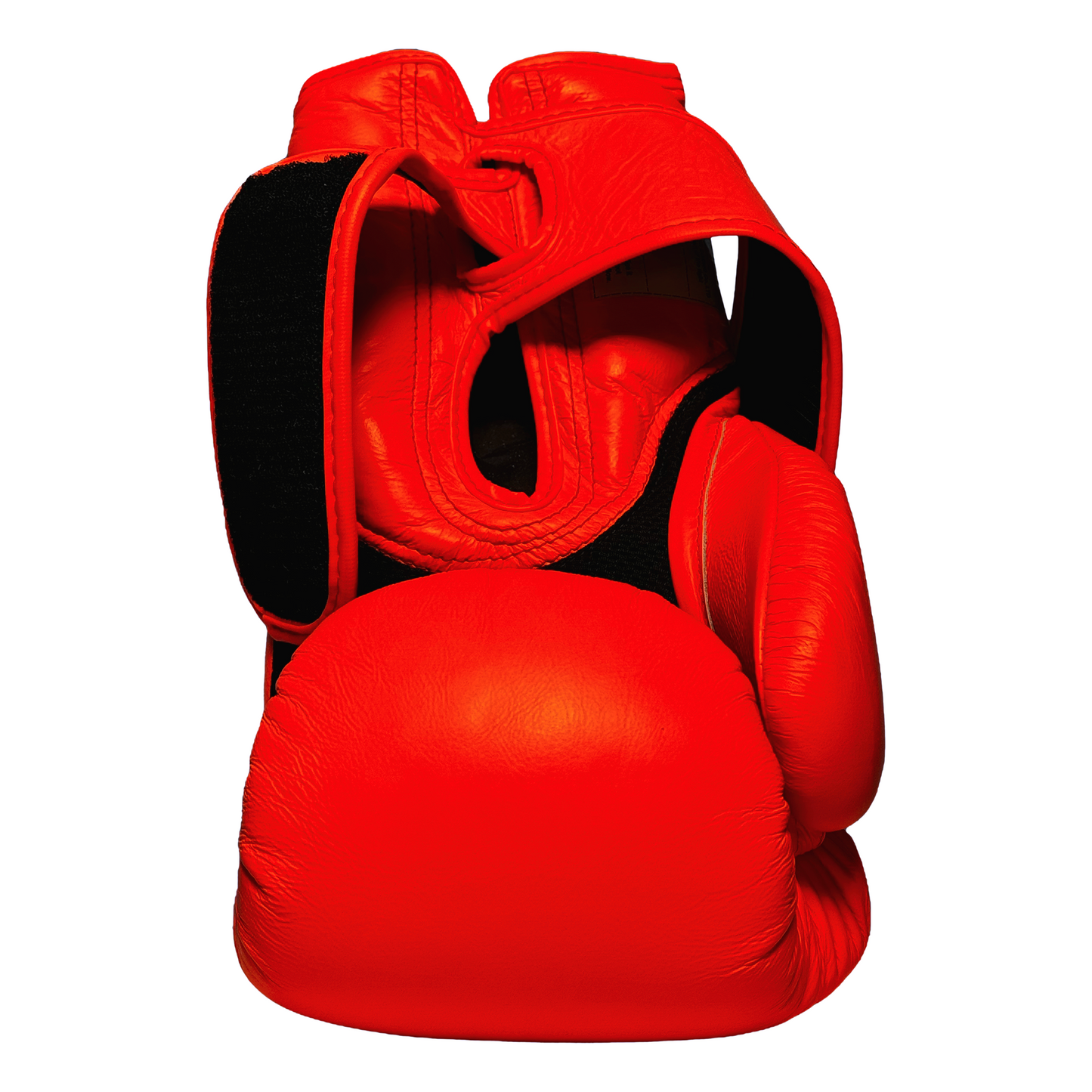 Top King Boxhandschuhe "Double Lock" Neon Orange
