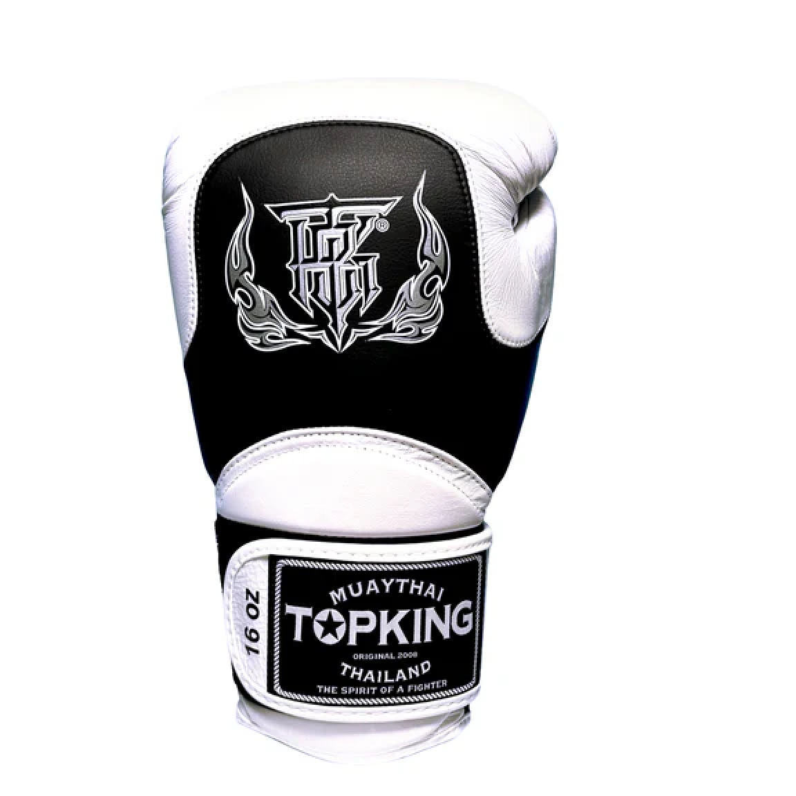 Top King Boxhandschuhe "Blend 2" weiss/schwarz