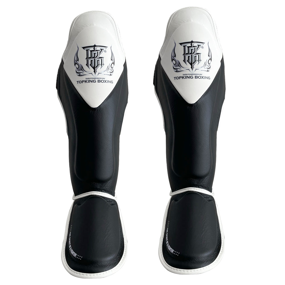 Top King Schienbeinschoner "Blend" schwarz/weiss