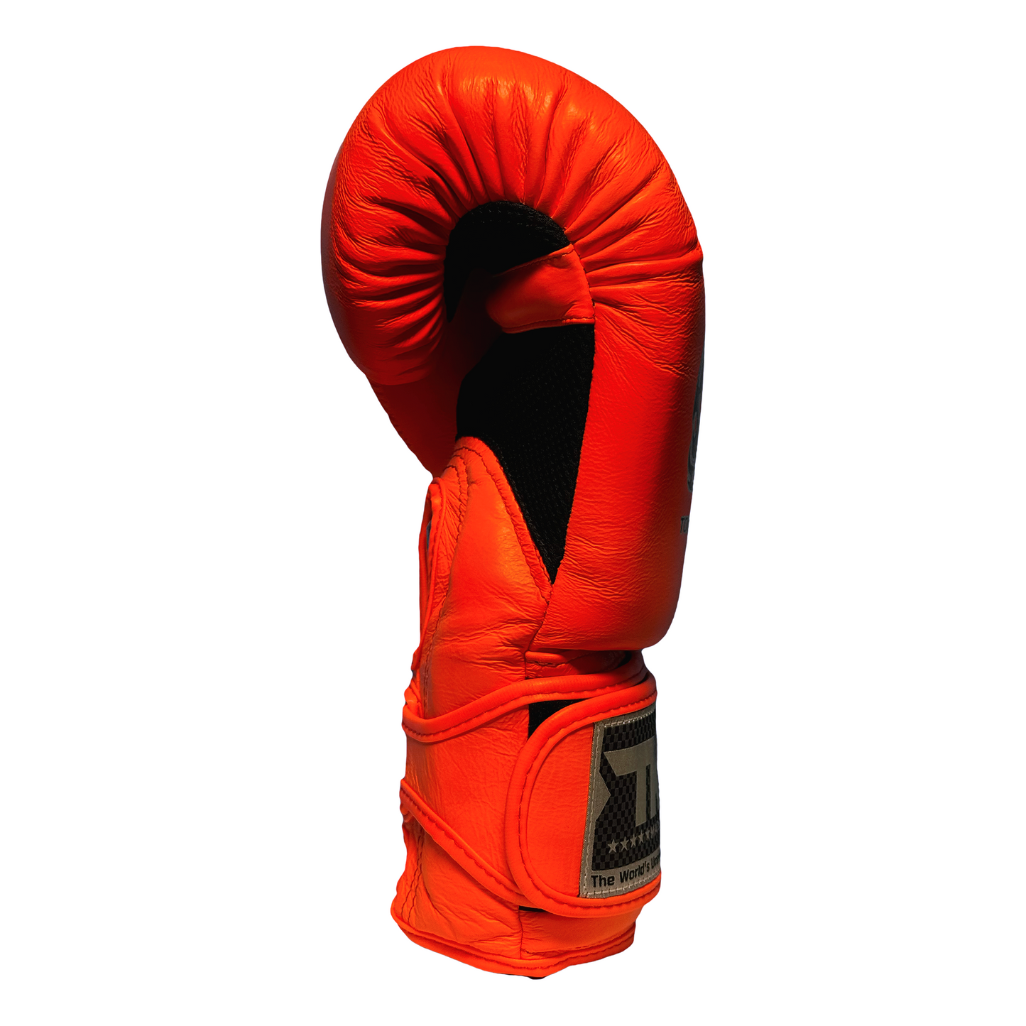 Top King Boxhandschuhe "Double Lock" Neon Orange