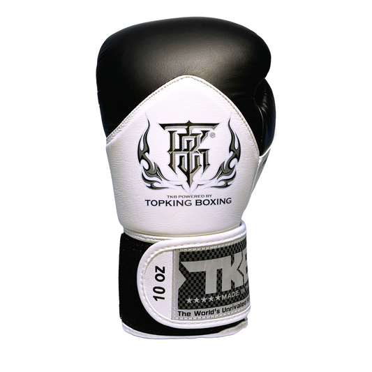 Top King Boxhandschuhe "Blend" schwarz/weiss
