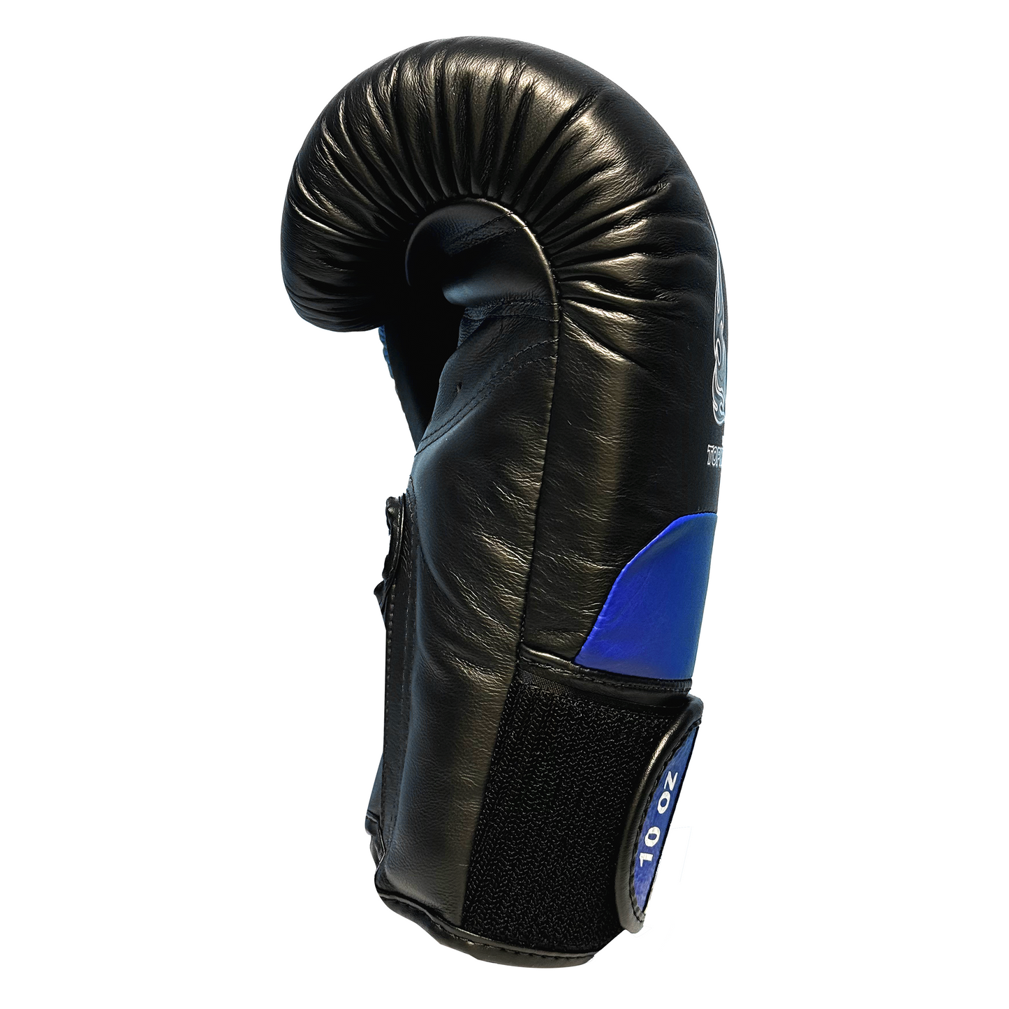 Top King Boxhandschuhe "Power" schwarz/blau