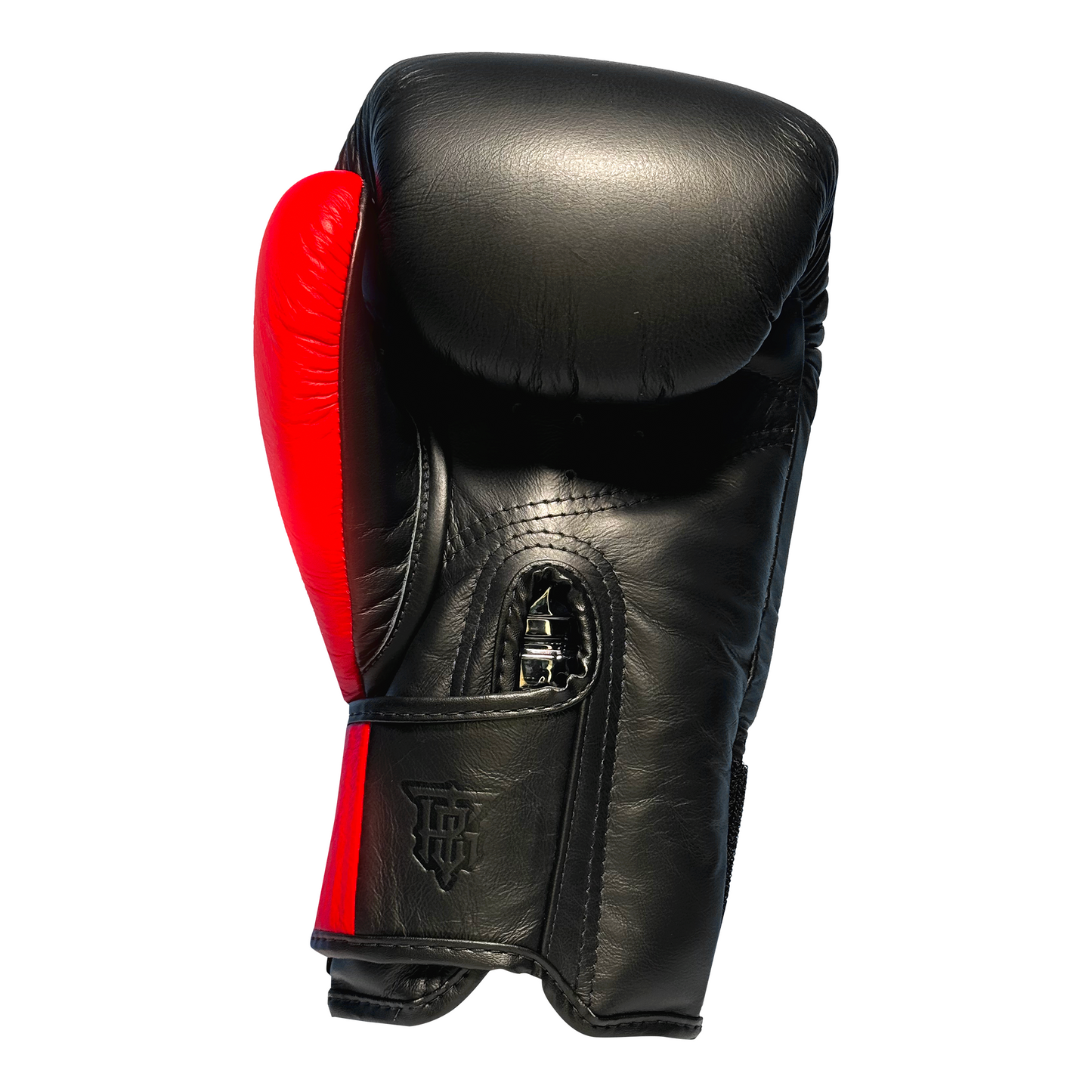 Top King Boxhandschuhe "Power" schwarz/rot