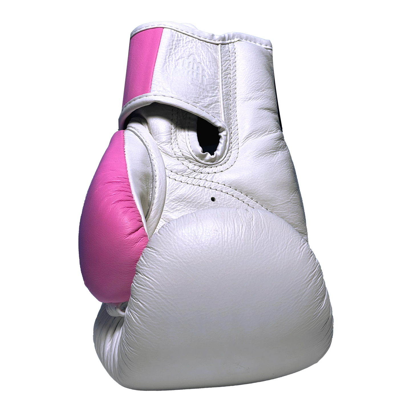 Top King Boxhandschuhe "Power" weiss/pink