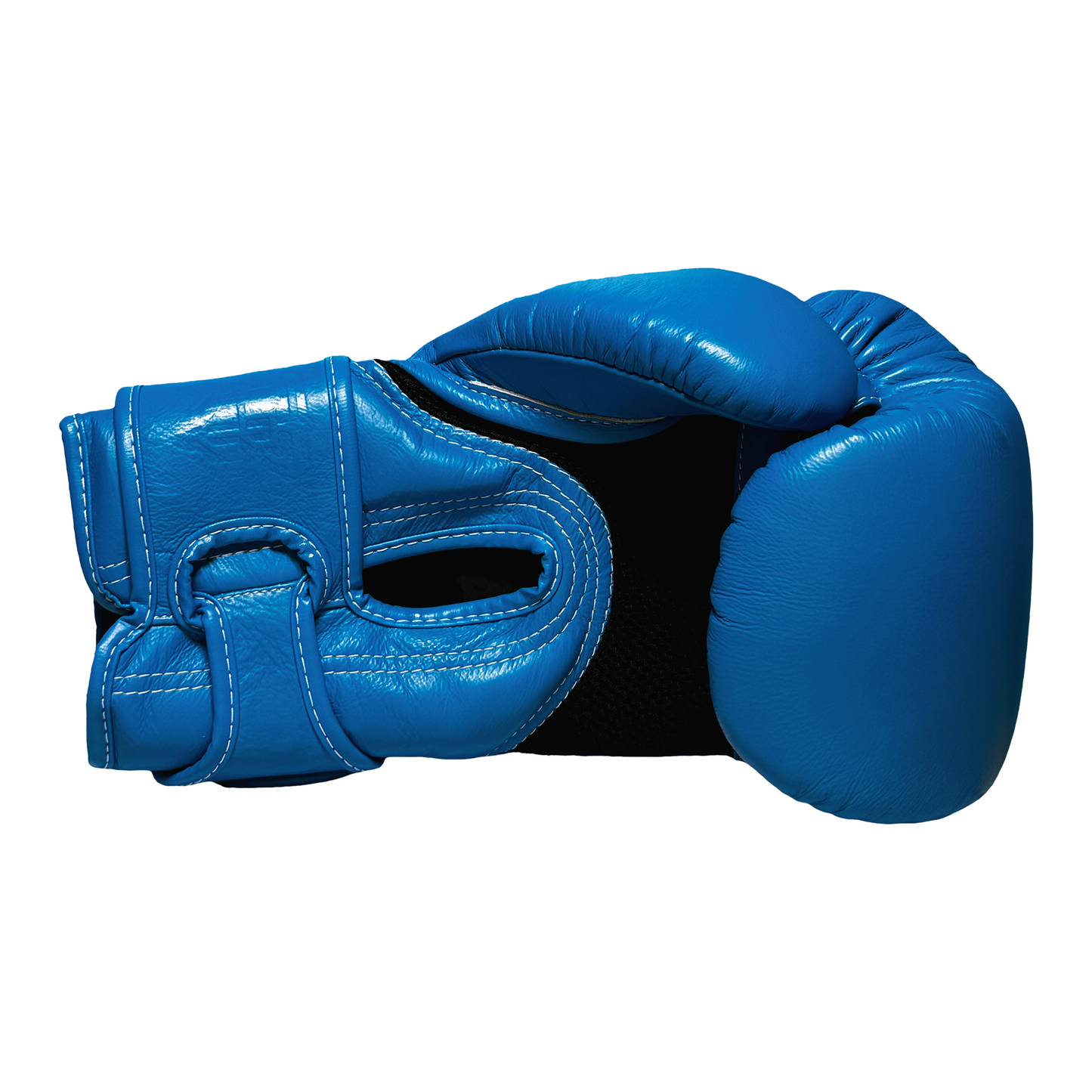 Top King Boxhandschuhe "Double Lock" Neon Blue