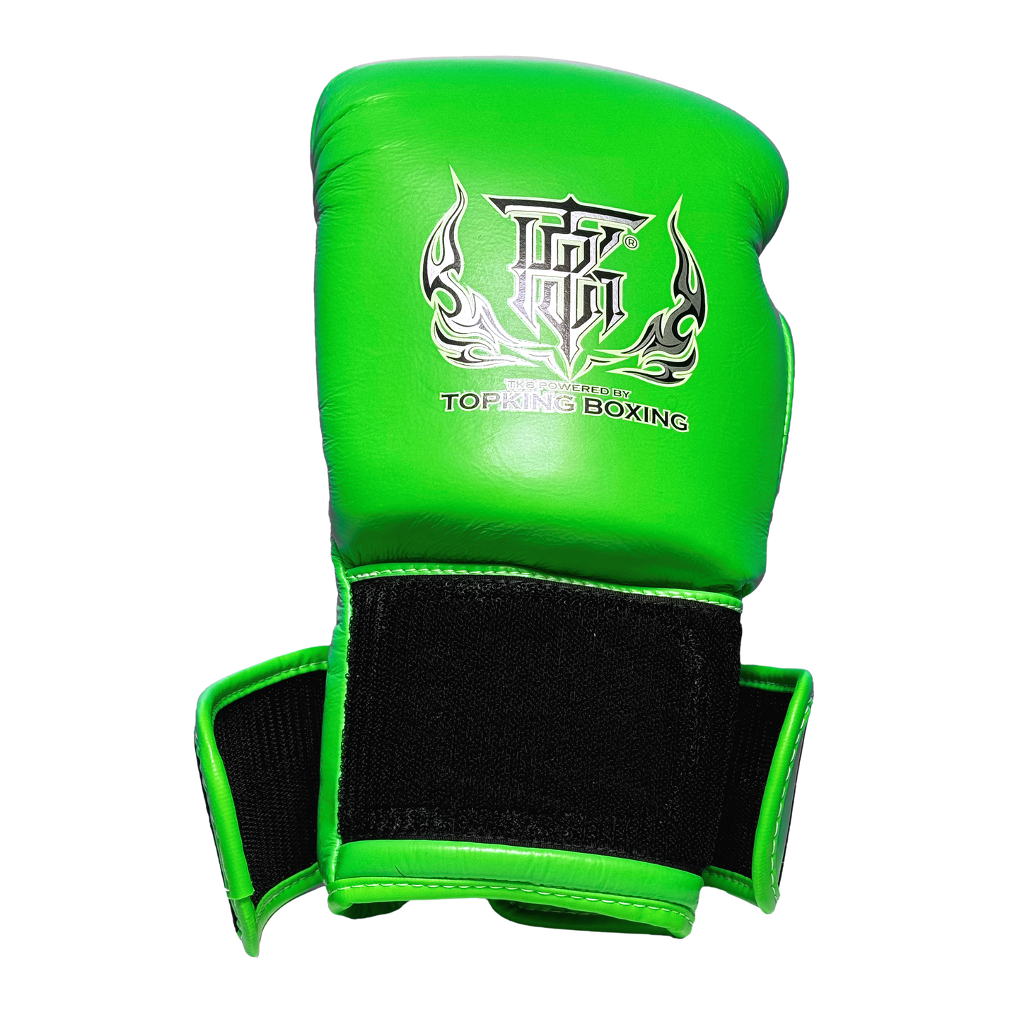 Top King Boxhandschuhe "Double Lock" Neon Green