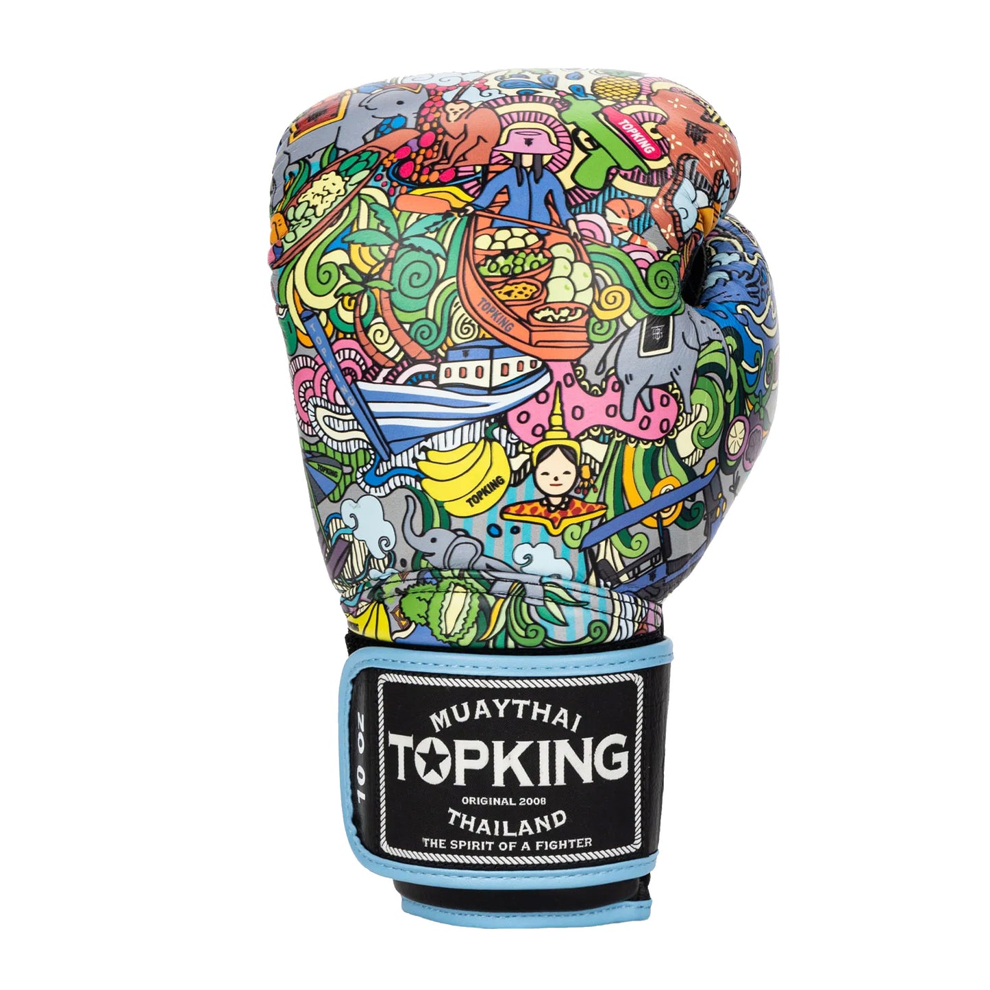 Top King Boxhandschuhe "Thai Culture"