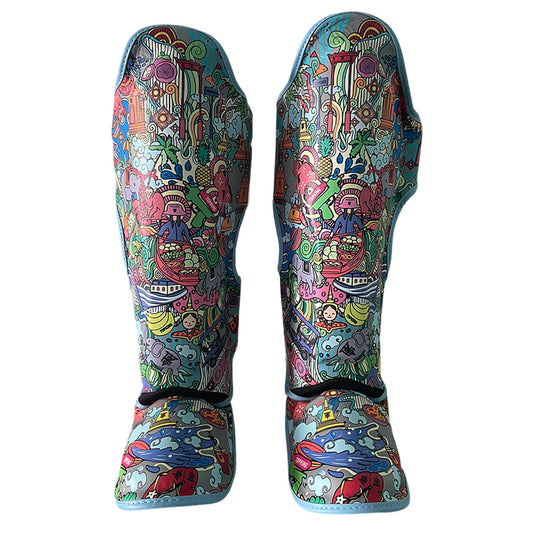 Top King Schienbeinschoner "Thai Culture"