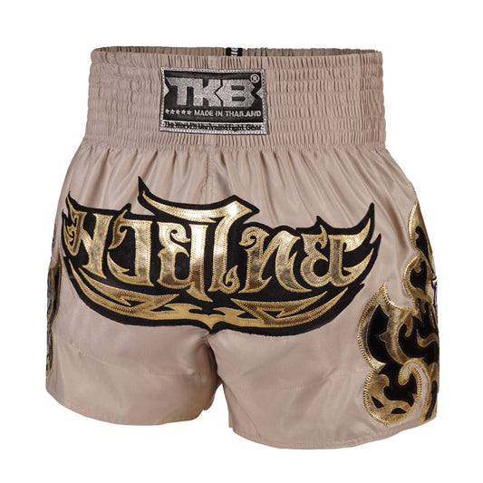 Top King Muay Thai Shorts "Kanok" beige