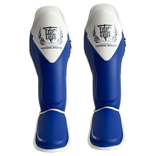 Top King Schienbeinschoner "Blend" blau/weiss