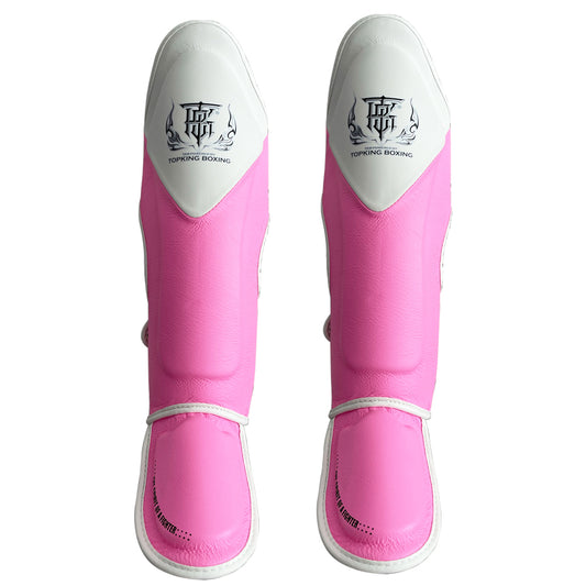 Top King Schienbeinschoner "Blend" pink/weiss