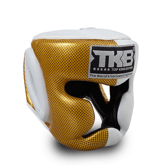 Top King Kopfschutz "Empower" weiss/gold